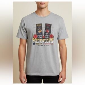 Rose Bowl Game T-Shirt Michigan‎ vs Alabama 2024